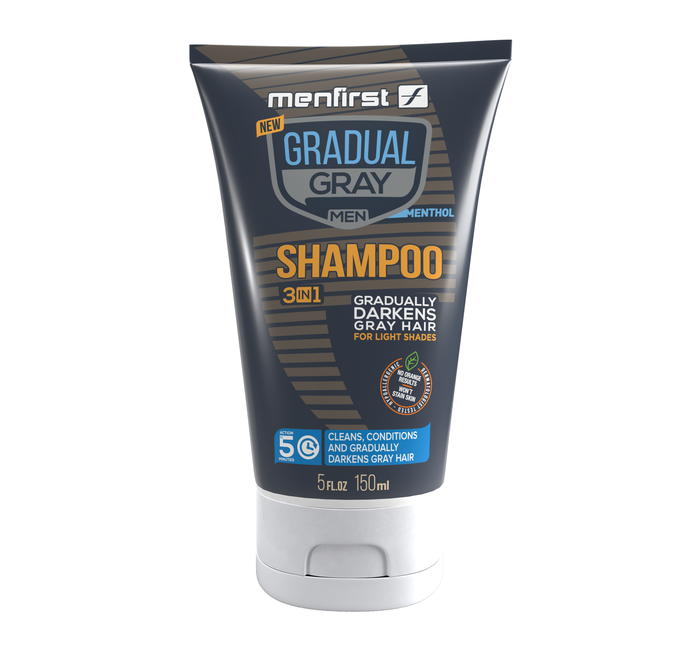 Menfirst Gradual Gray - 3-in-1 Shampoo - 1 Pack - 5 Oz