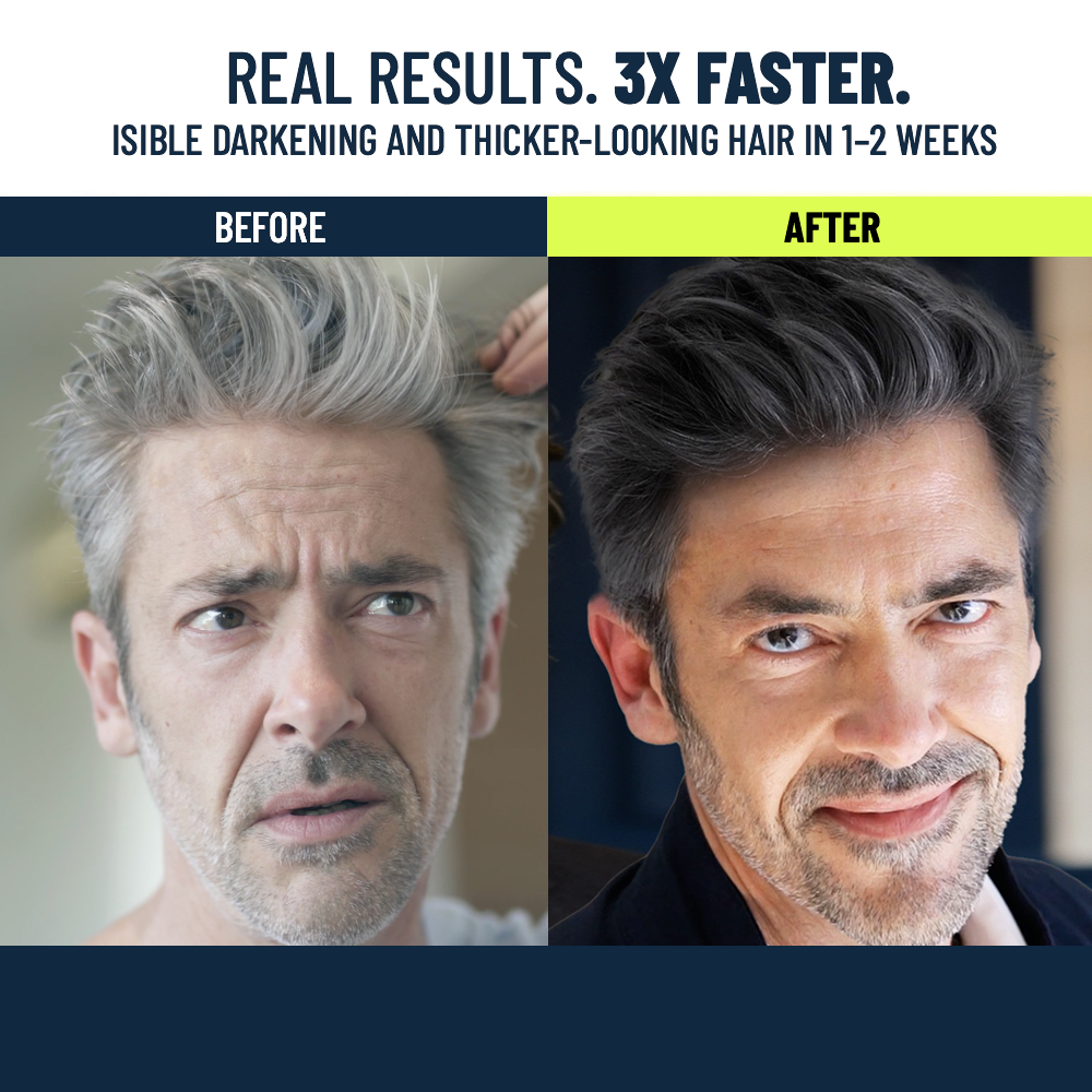 Gradual Gray PLUS Shampoo - Darkening + Thickening - 3x Faster - 1 PACK