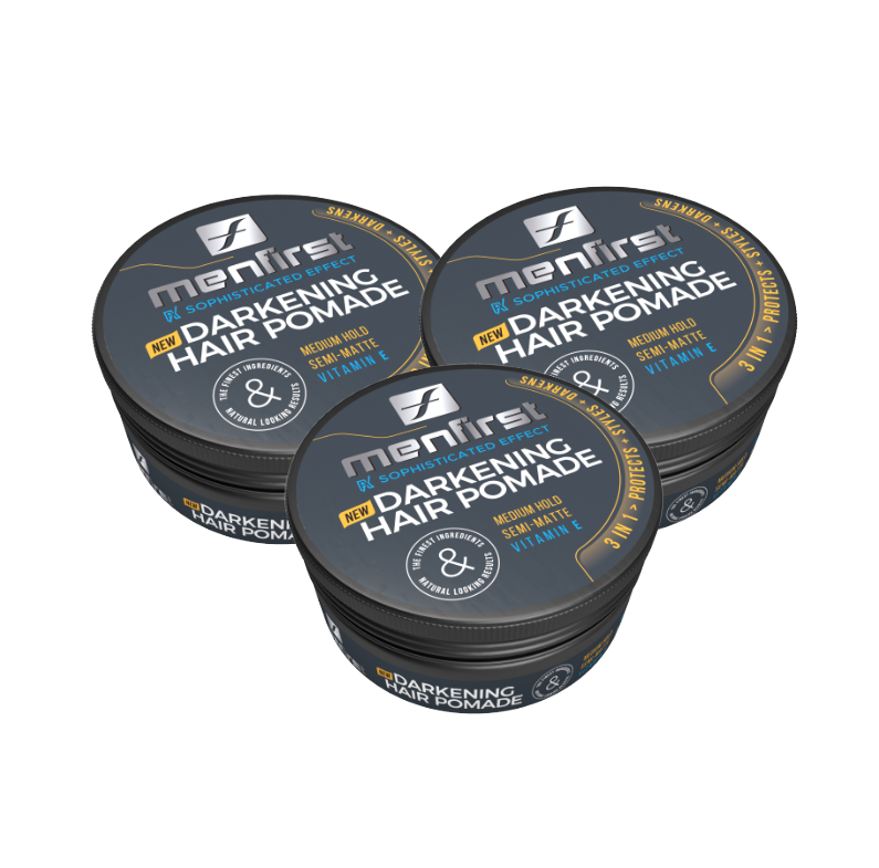 Menfirst -Darkening Hair Pomade for Men