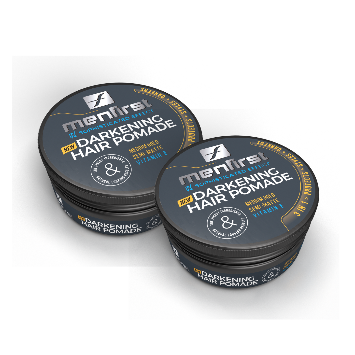 Menfirst - Hair Pomade for Men - 2 Pack