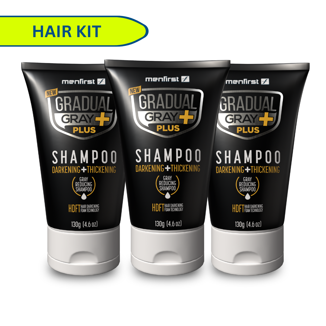 Gradual Gray PLUS Shampoo - Darkening + Thickening - 3x Faster - 1 PACK
