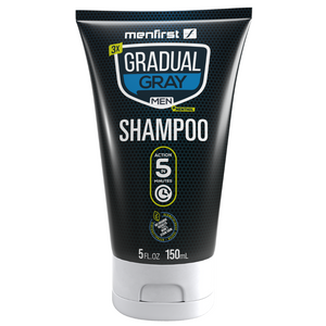 Menfirst Gradual Gray Shampoo - Gray Darkening Hair Color for Men - Hypoallergenic & Harsh Chemical-Free