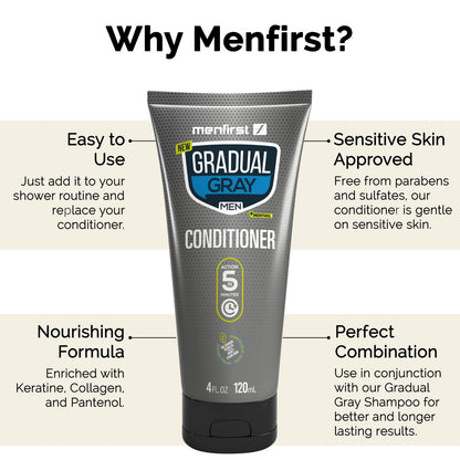 Menfirst Gradual Gray - Conditioner - 1 Pack - 4 Oz