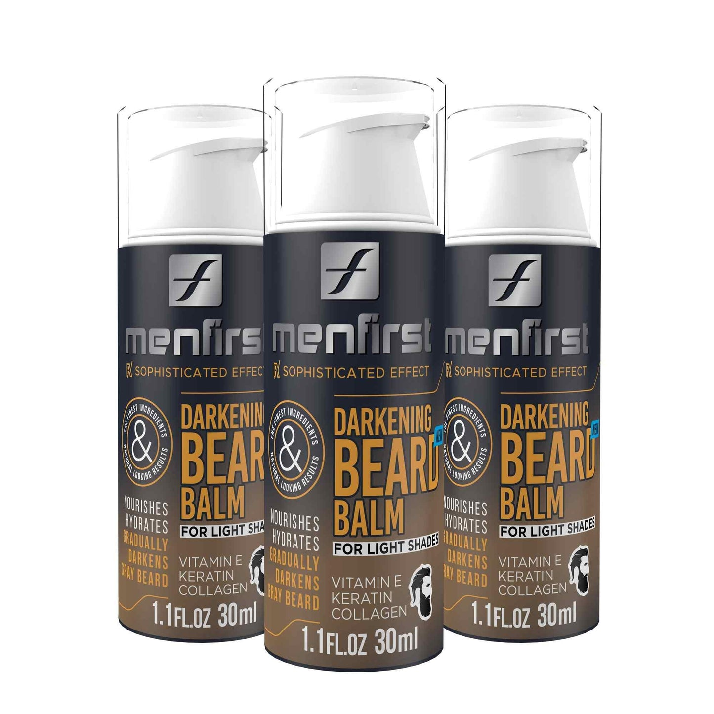 Leave-in Darkening Beard Balm - Menfirst - Dye hair