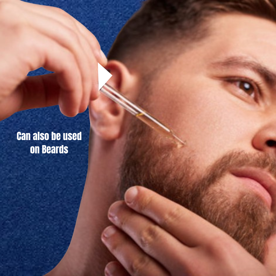 Menfirst - Peptide Hair Growth Serum to nourish and revitalize hair for a fuller, healthier look.
