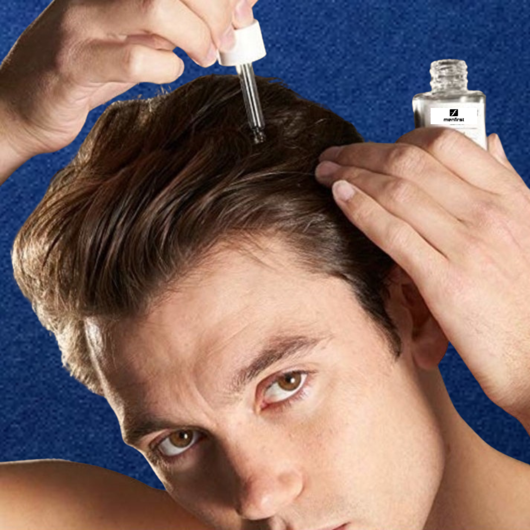 Menfirst - Peptide Hair Growth Serum to nourish and revitalize hair for a fuller, healthier look.