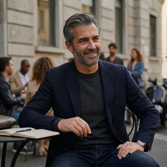 The Gray Hair Confidence Gap: Why Some Men Struggle and Others Don't