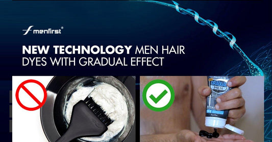 New technology - Men hair dyes with gradual effect - Menfirst  - Dye hair for men