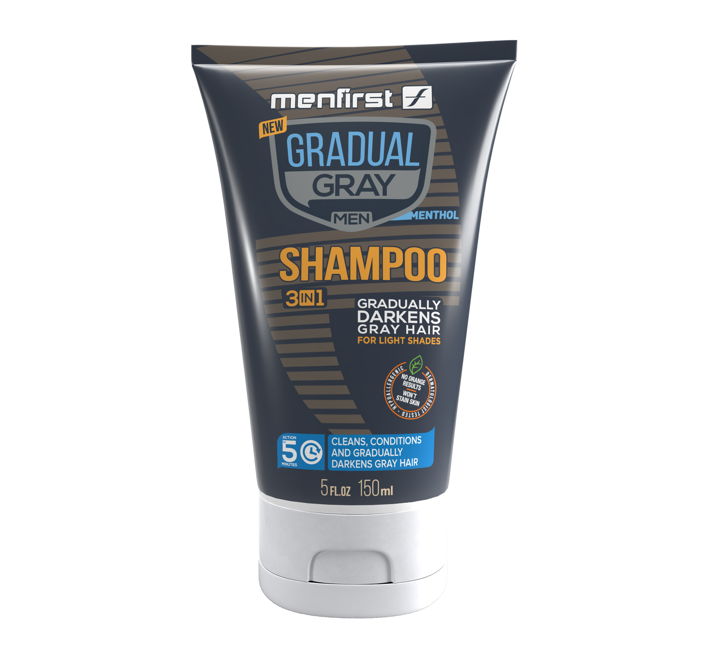 Menfirst Gradual Gray - 3-in-1 Shampoo - 1 Pack - 5 Oz