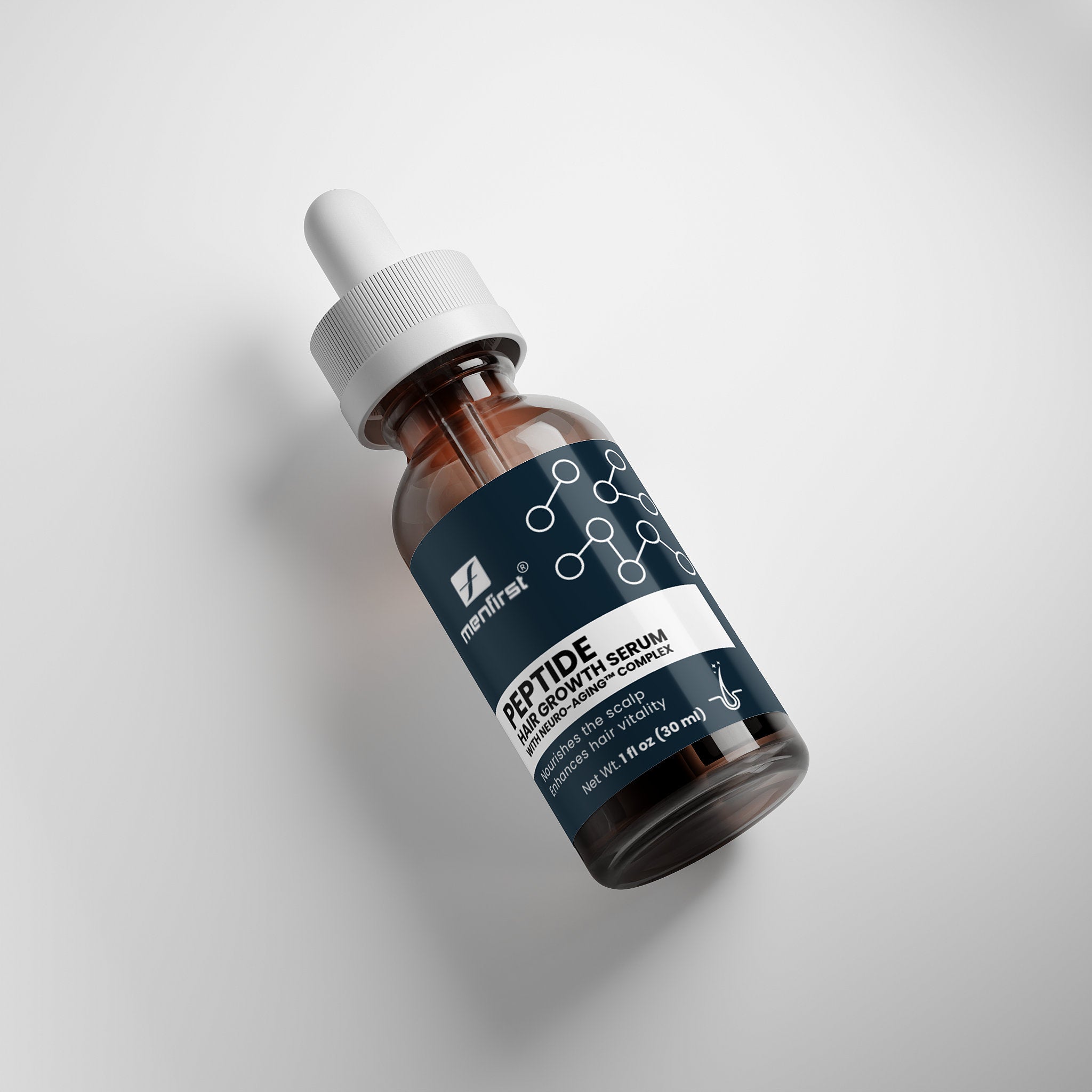 Menfirst - Peptide Hair Growth Serum to nourish and revitalize hair for a fuller, healthier look.