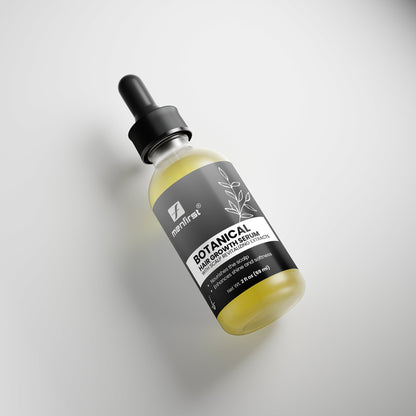 Menfirst – Botanical Hair Growth Serum to boost hair growth and enhance density for a thicker, more vibrant look.
