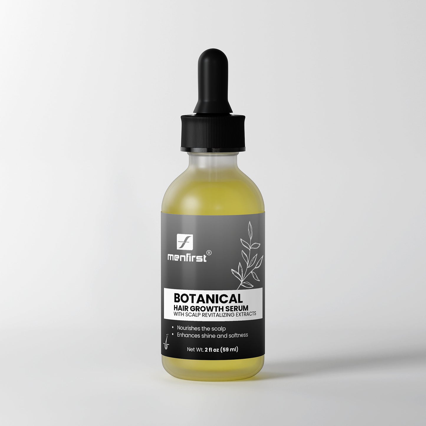 Menfirst – Botanical Hair Growth Serum to boost hair growth and enhance density for a thicker, more vibrant look.