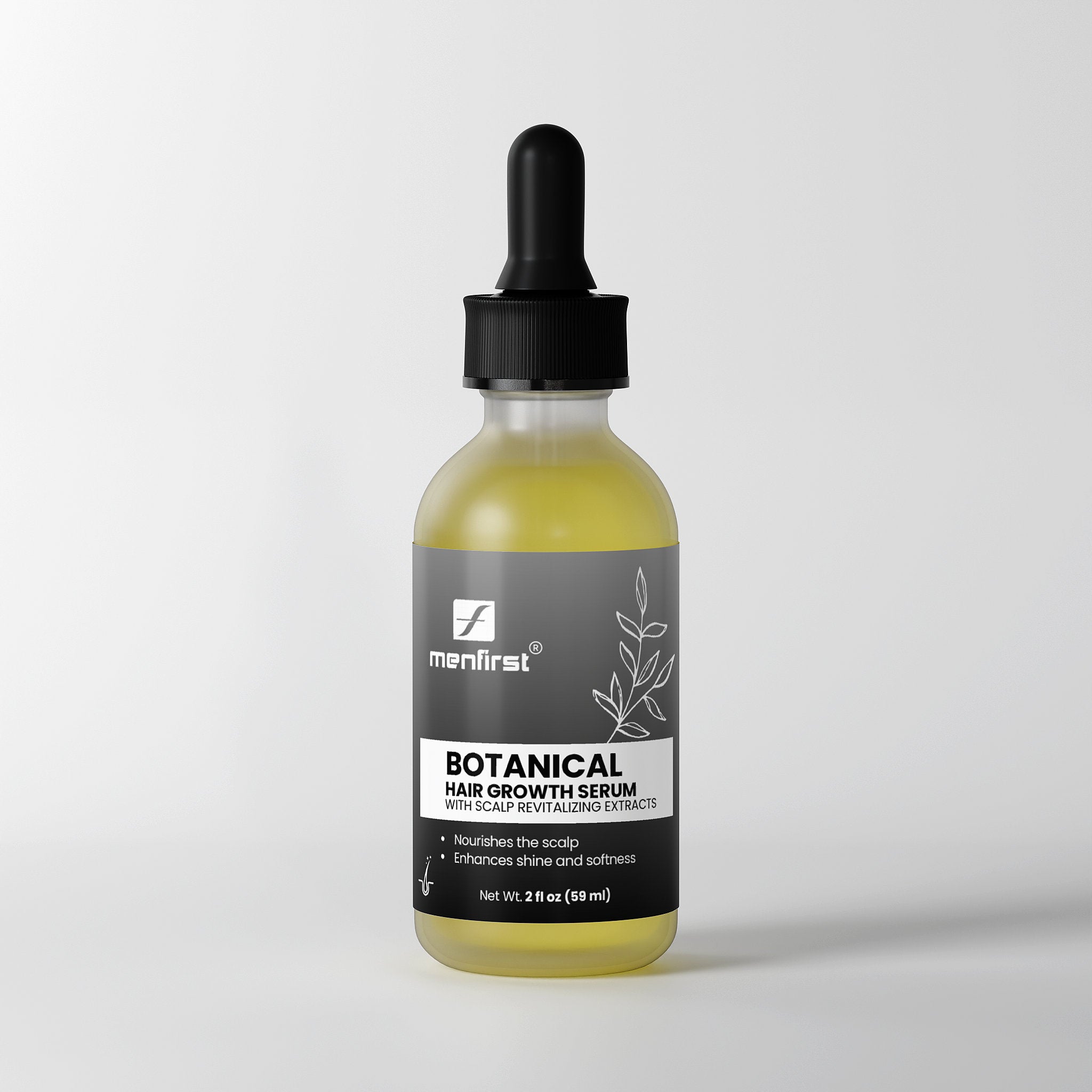 Menfirst – Botanical Hair Growth Serum to boost hair growth and enhance density for a thicker, more vibrant look.