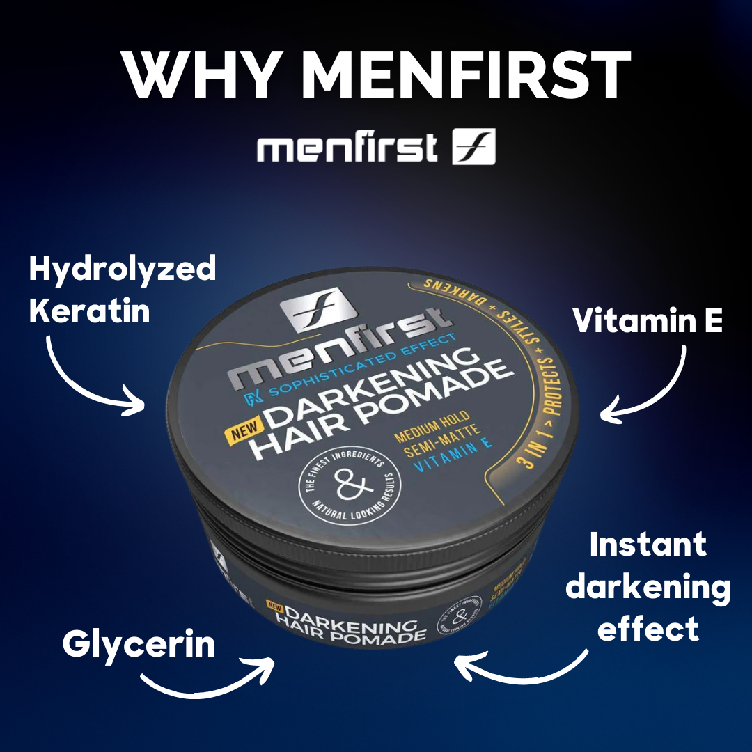 Menfirst - Hair Pomade for Men - 2 Pack
