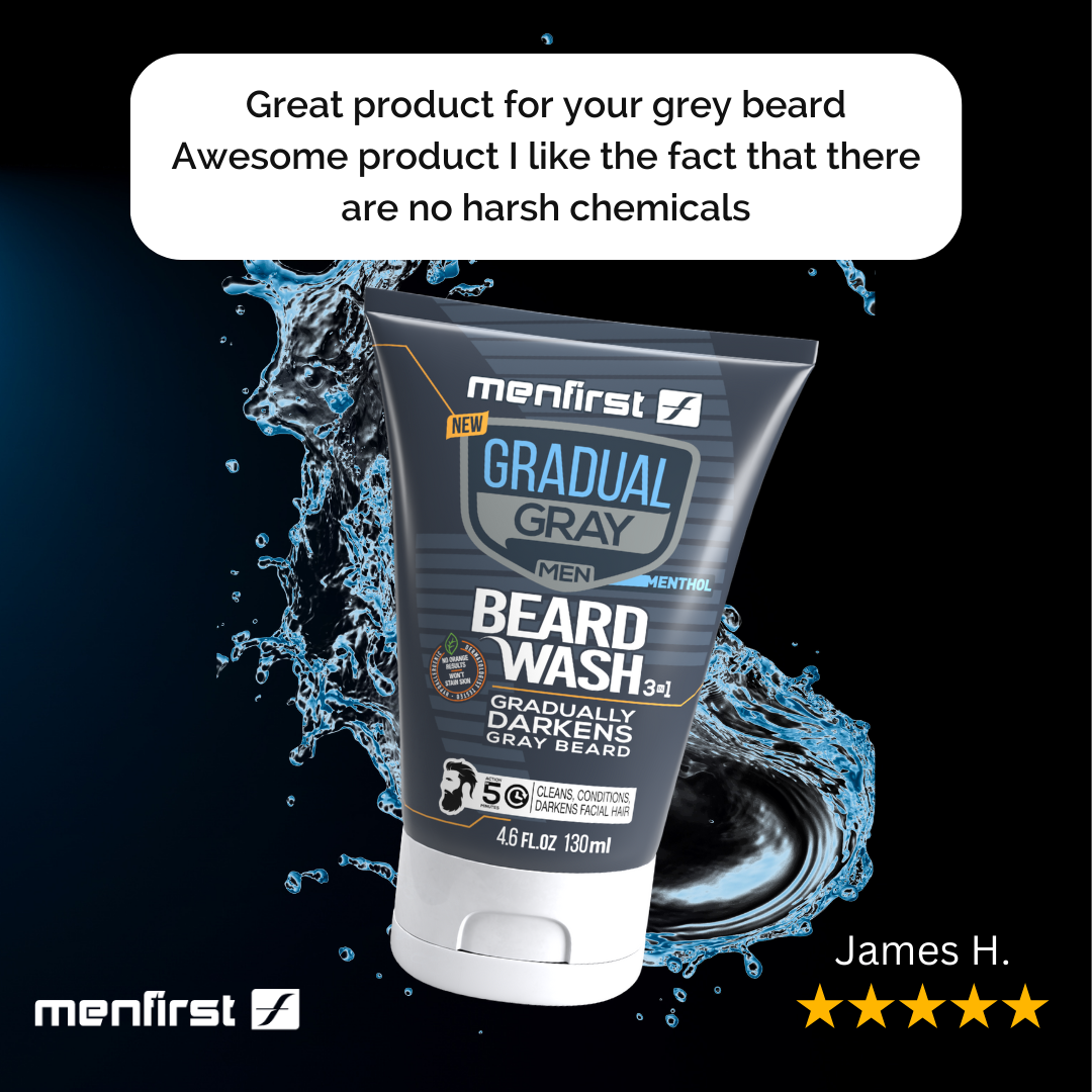 Menfirst - Reactiv Hair Dye and Beard Wash - 2 Pack Bundle