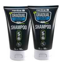Menfirst Gradual Gray - 3-in-1 Shampoo - Darkening Formula - 2 Pack - 5 Oz Each -