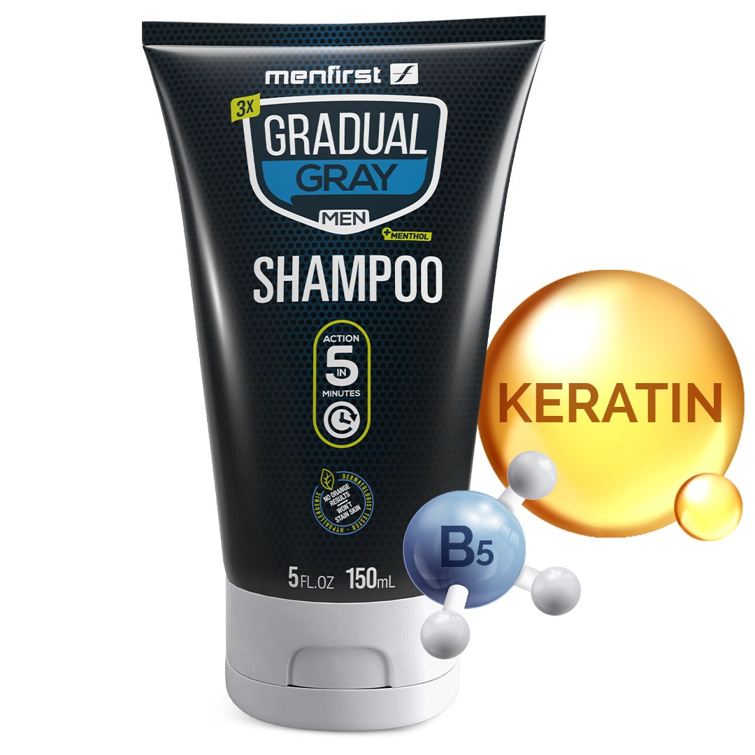 NO MORE SHADES OF GRAY BUNDLE - Gradual Gray Shampoo & Wash Beard