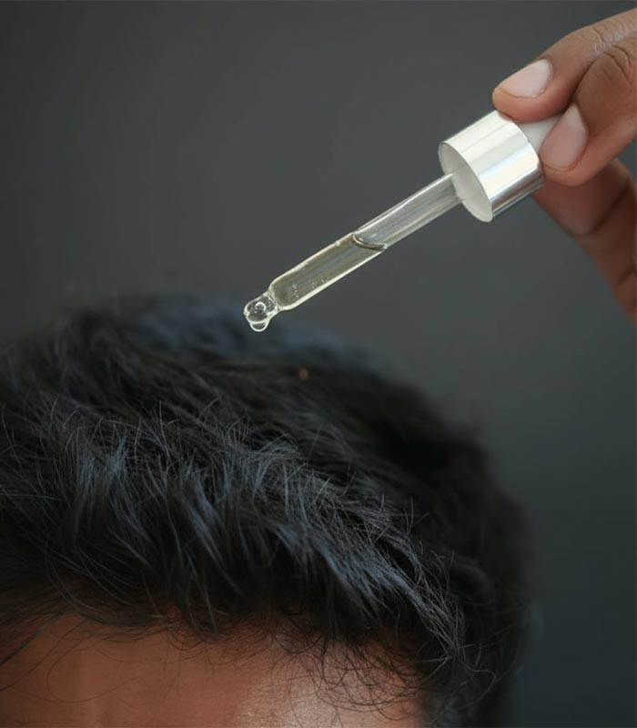 Hair growth and darkening products by Menfirst