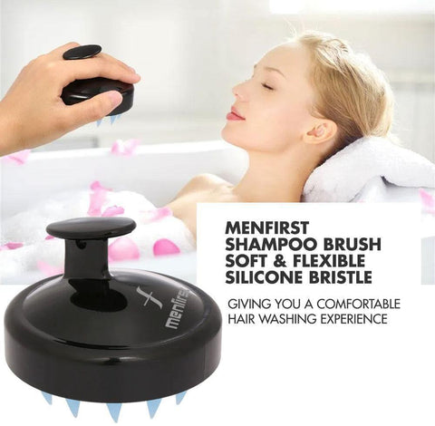 Menfirst Shampoo Brush Soft & Flexible Silicone Bristle - Menfirst - Dye hair