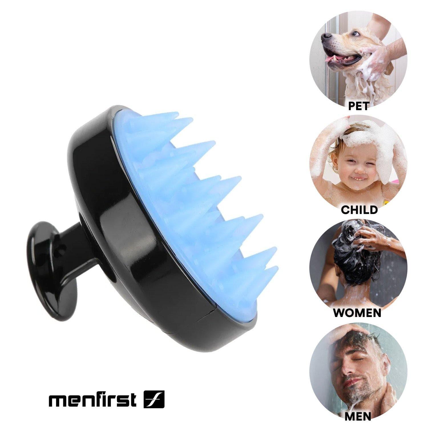 Menfirst Shampoo Brush Soft & Flexible Silicone Bristle - Menfirst - Dye hair